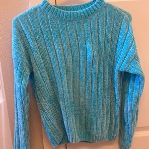 Small No Boundaries blue sweater